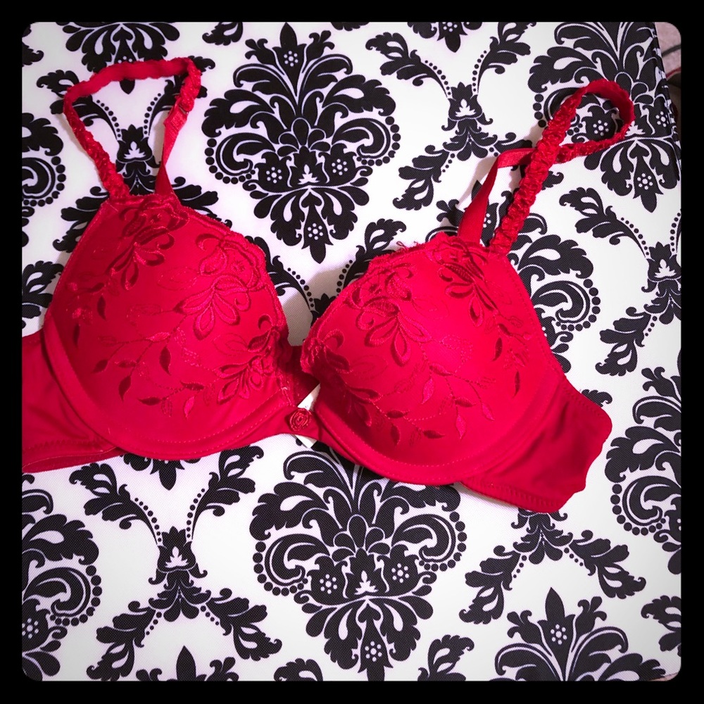 Red bra